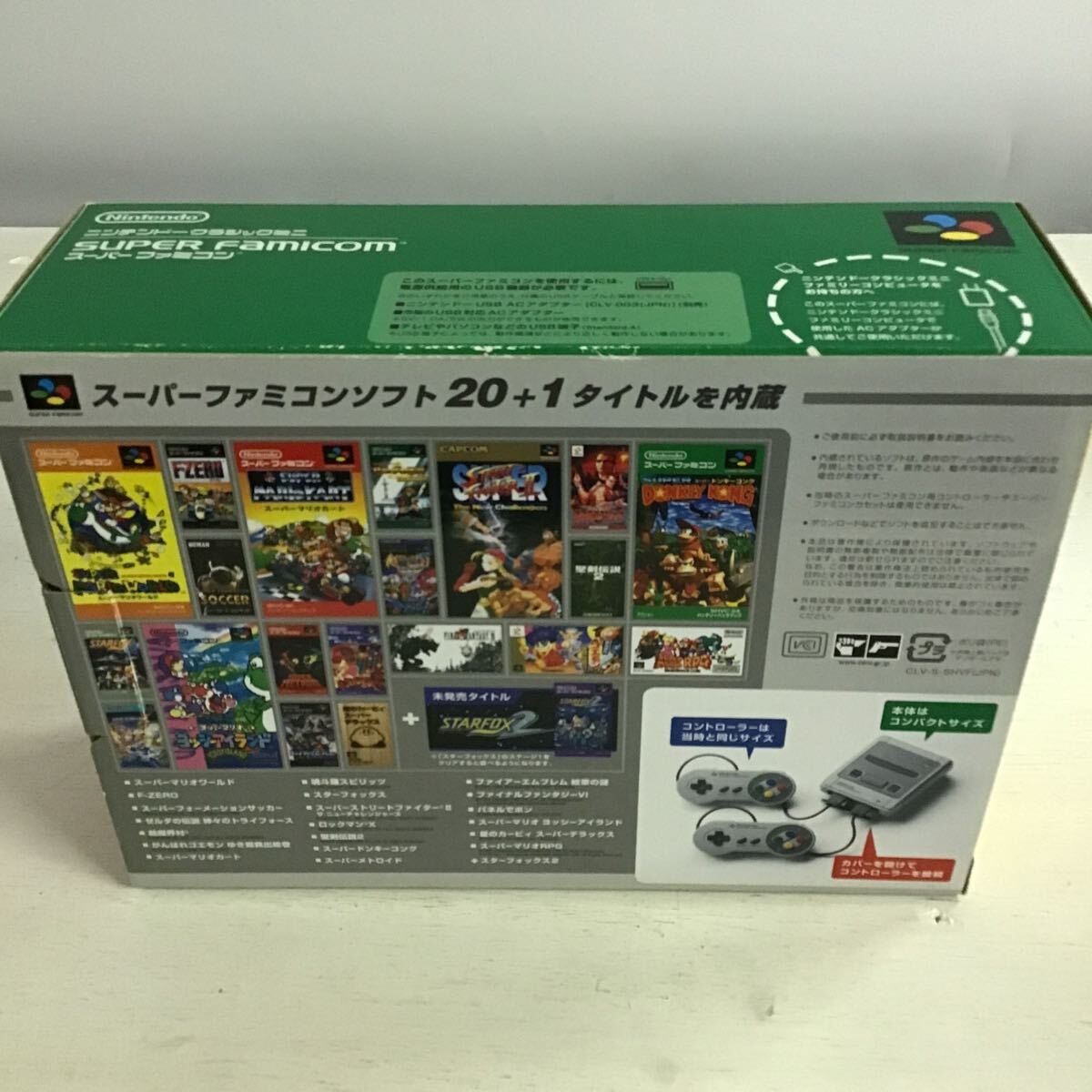 36 中古品 Nintendo スーパーファミコン ニンテンドークラシックミニ (60)_画像2