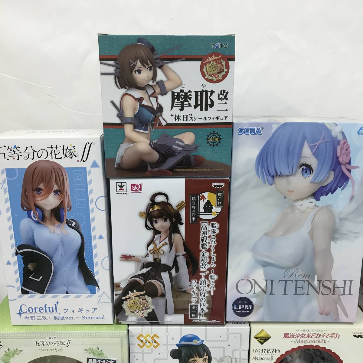 41　ジャンク品 訳アリ品 五等分の花嫁 Re:ゼロから始める異世界生活 他 フィギュア まとめ 中古品 (140)_画像2