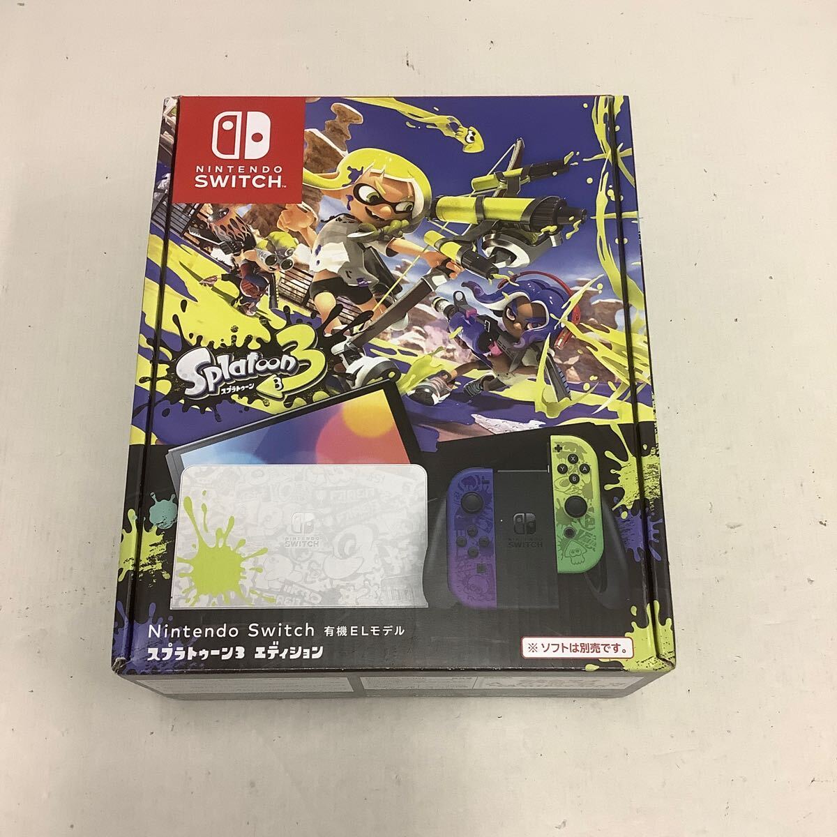 8500円 36 【傷あり】Nintendo Switch 有機ELモデル スプラ 8500円 36 【傷あり】Nintendo Switch 有機ELモデル スプラ