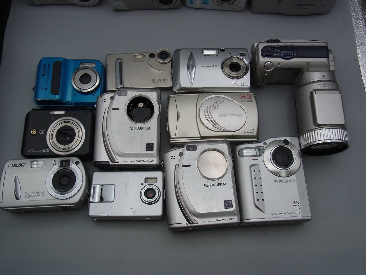 1/ digital camera 59 pcs. set summarize Sony Olympus Panasonic Canon Fuji etc. 
