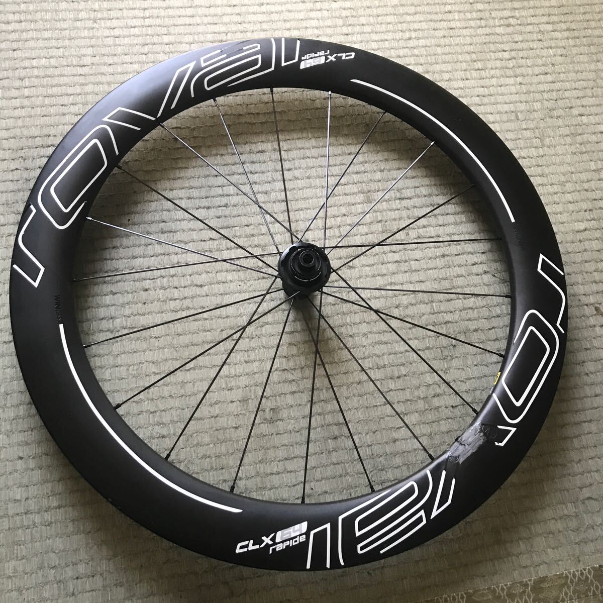 ROVAL CLX 64 フロントホイールのみ ジャンク