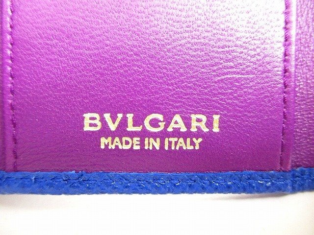 【未使用保管品】 ブルガリ BVLGARI ブルガリブルガリ グレインレザー 6連 キーケース キーリング メンズ レディースの画像10