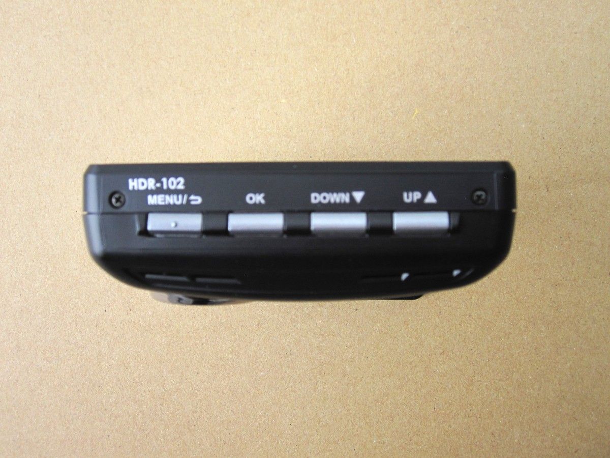 コムテック ドライブレコーダー HDR-102  microSDカード 取付用両面テープ  Gセンサー ドラレコ 動作確認済 