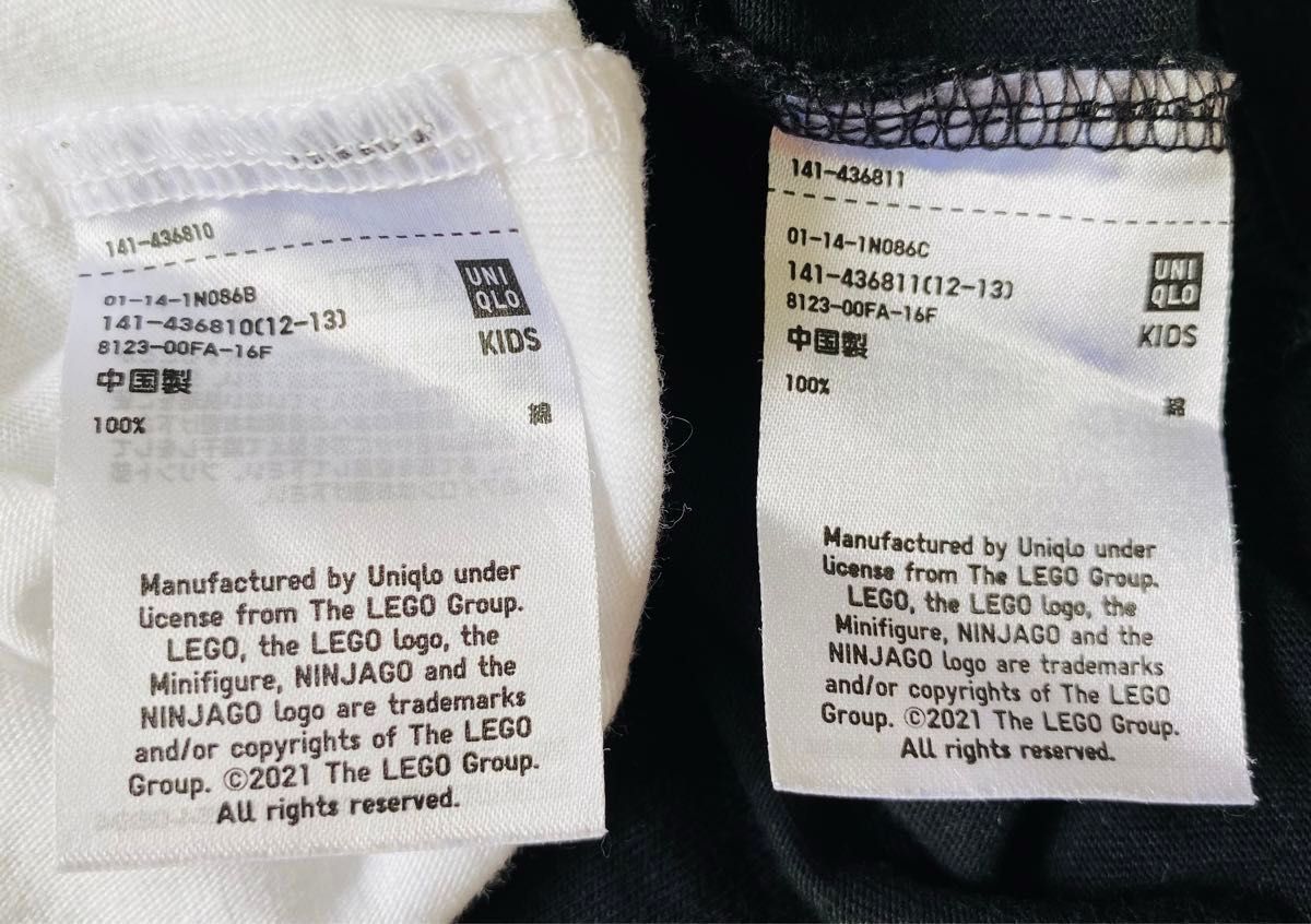 【アポロイズ様おまとめ品】H&M/ユニクロニンジャゴーレゴ半袖Tシャツ4点セット