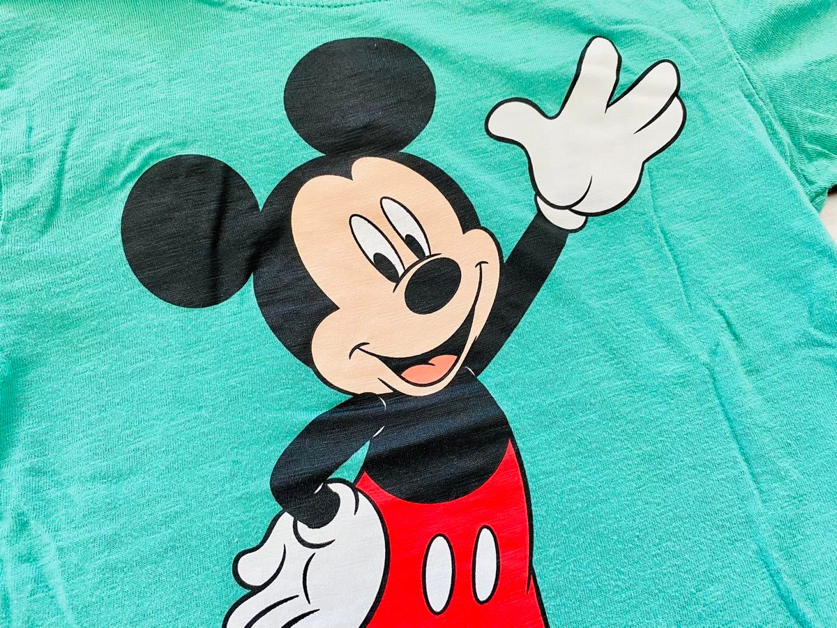 【98/104】H&Mミッキーマウス/ドナルド/プルート半袖Tシャツ三点セット ディズニー Disney