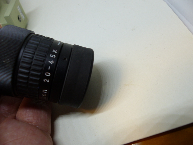 ニコン 60P フィールドスコープ Ⅱ ズーム接眼レンズ 20-45×搭載 良品_画像5
