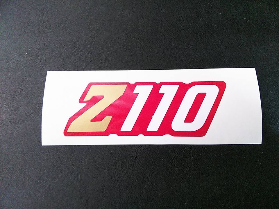 新品　4Lモンキー Z75 Z110　Z124　Z85　Z88　サイドカバー用ステッカー 排気量指定OK 送料無料_⑤