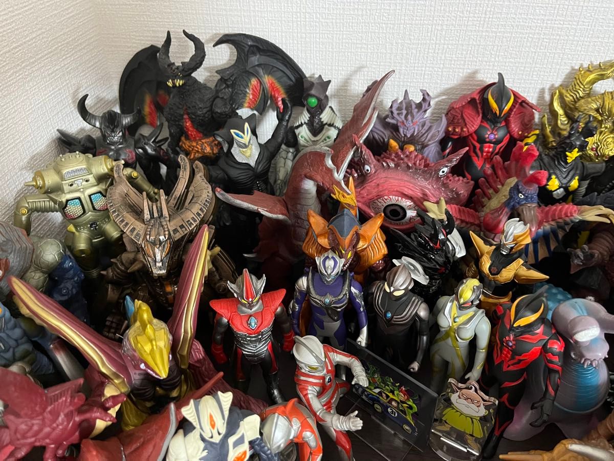 フィギュア ウルトラ怪獣 ソフビ バルタン星人 ソフビ等 ドラゴンボール ビオランテ ゴジラ ウルトラマン 怪獣| フィギュア ウルトラ怪獣 ソフビ バルタン星人 ソフビ等 ドラゴンボール ビオランテ ゴジラ ウルトラマン 怪獣|