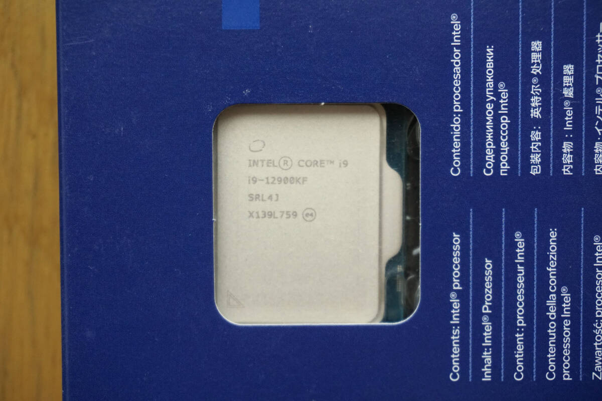 # Intel Core i9-12900KF CPU unopened new goods #