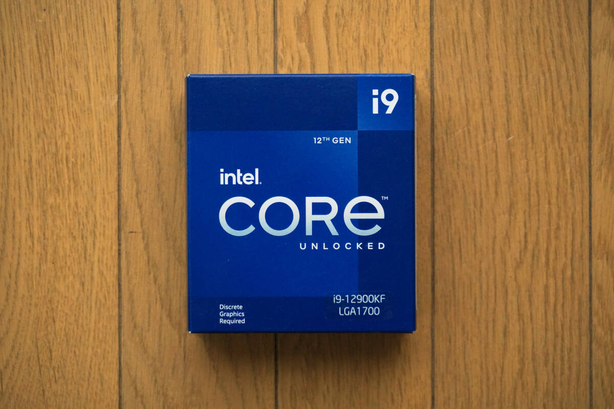 # Intel Core i9-12900KF CPU unopened new goods #