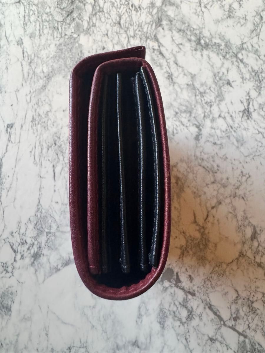 よしかず様専用 箱型 三つ折り財布 3つ折り イタリアンレザー プエブロ ミニ財布 コンパクトウォレット ミッレフォッリエ同型