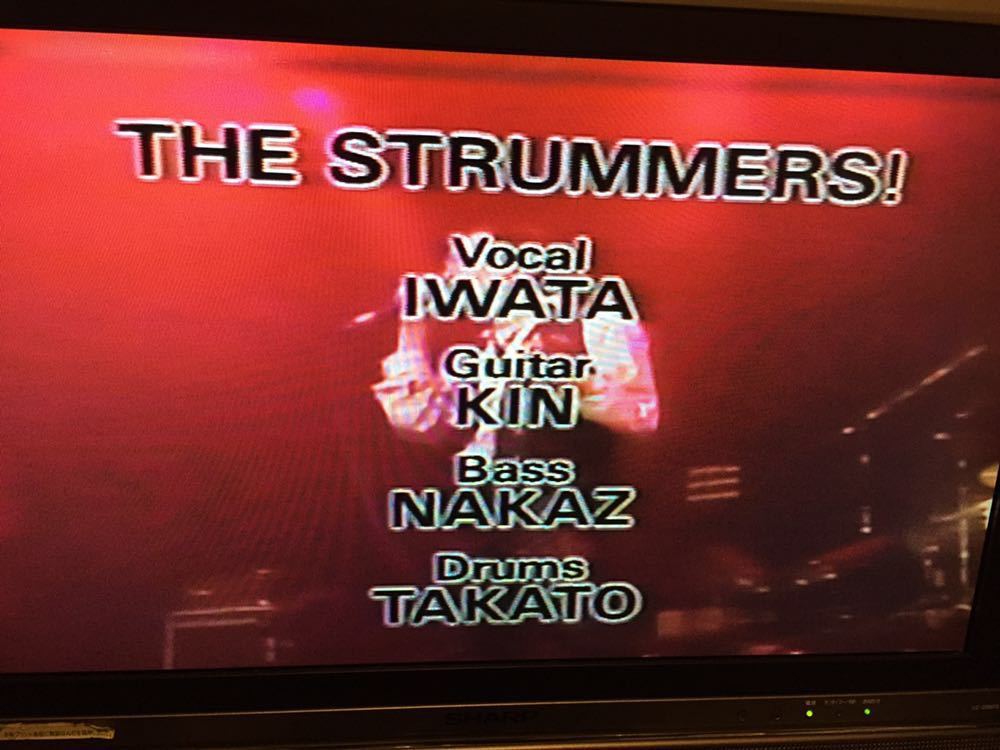 1989年V.A「TRUE LIVE」ビデオ MAGNETS STRUT STRUMMERS RYDERS STAR CLUB IRON FIST TATSUSHIMA punk パンク天国_画像10
