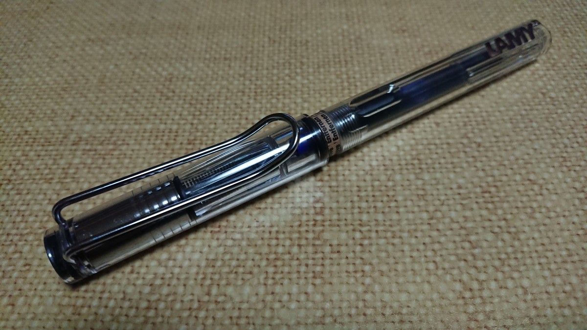 LAMY ラミー L12-F サファリ スケルトン 万年筆 