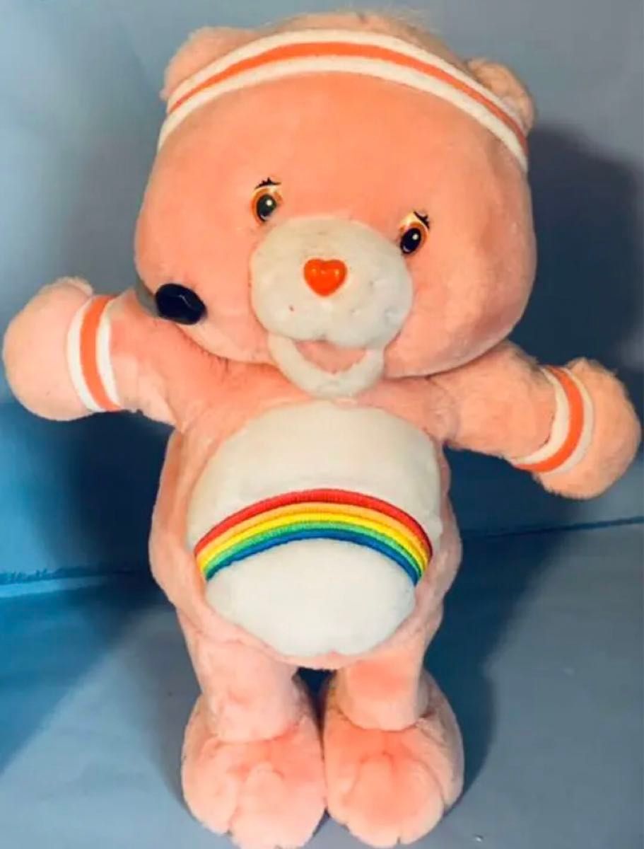 ヴィンテージ ケアベア エアロビ トーキング ぬいぐるみ 3体セット Care Bears ぬいぐるみ ケアベア エアロビクス ピンク|Yahoo