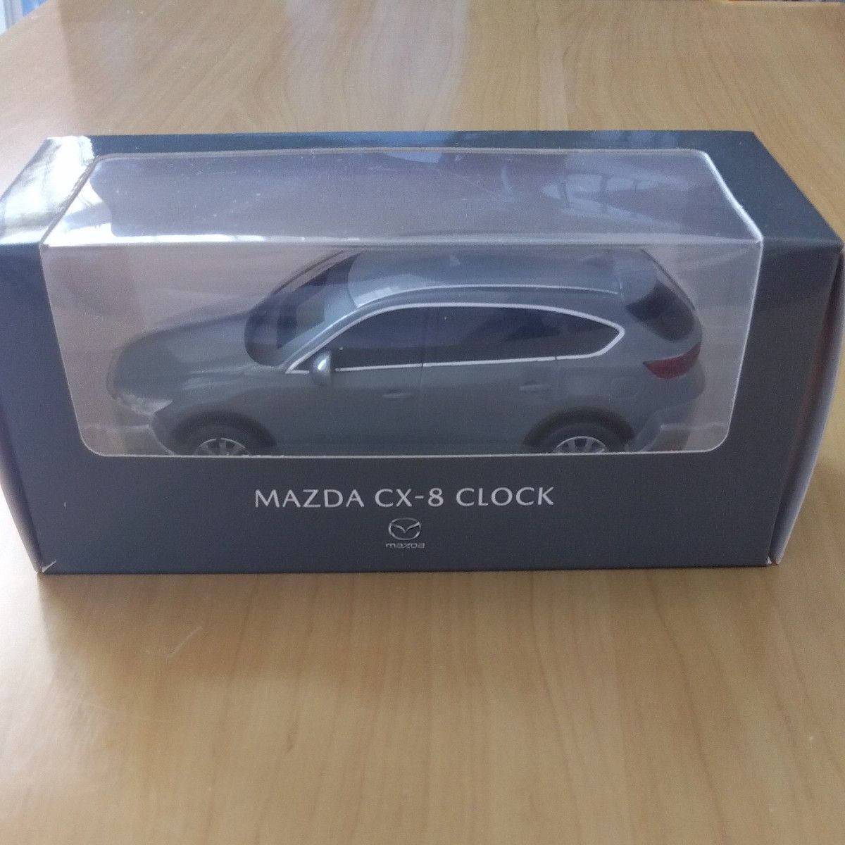 マツダ　MAZDA　CX-8 CLOCK　ミニカー　時計　グレー　非売品