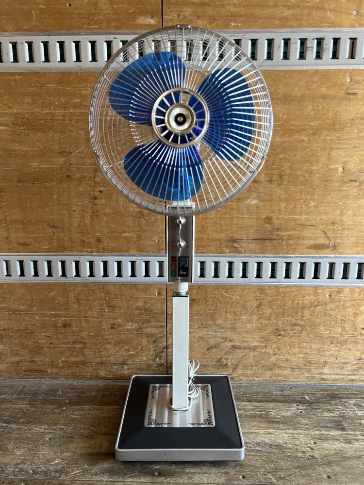 【昭和レトロ！難あり】 MITSUBISHI 三菱電機 扇風機 R35-SN2 3枚羽根 35㎝ 高級洋間扇の画像4