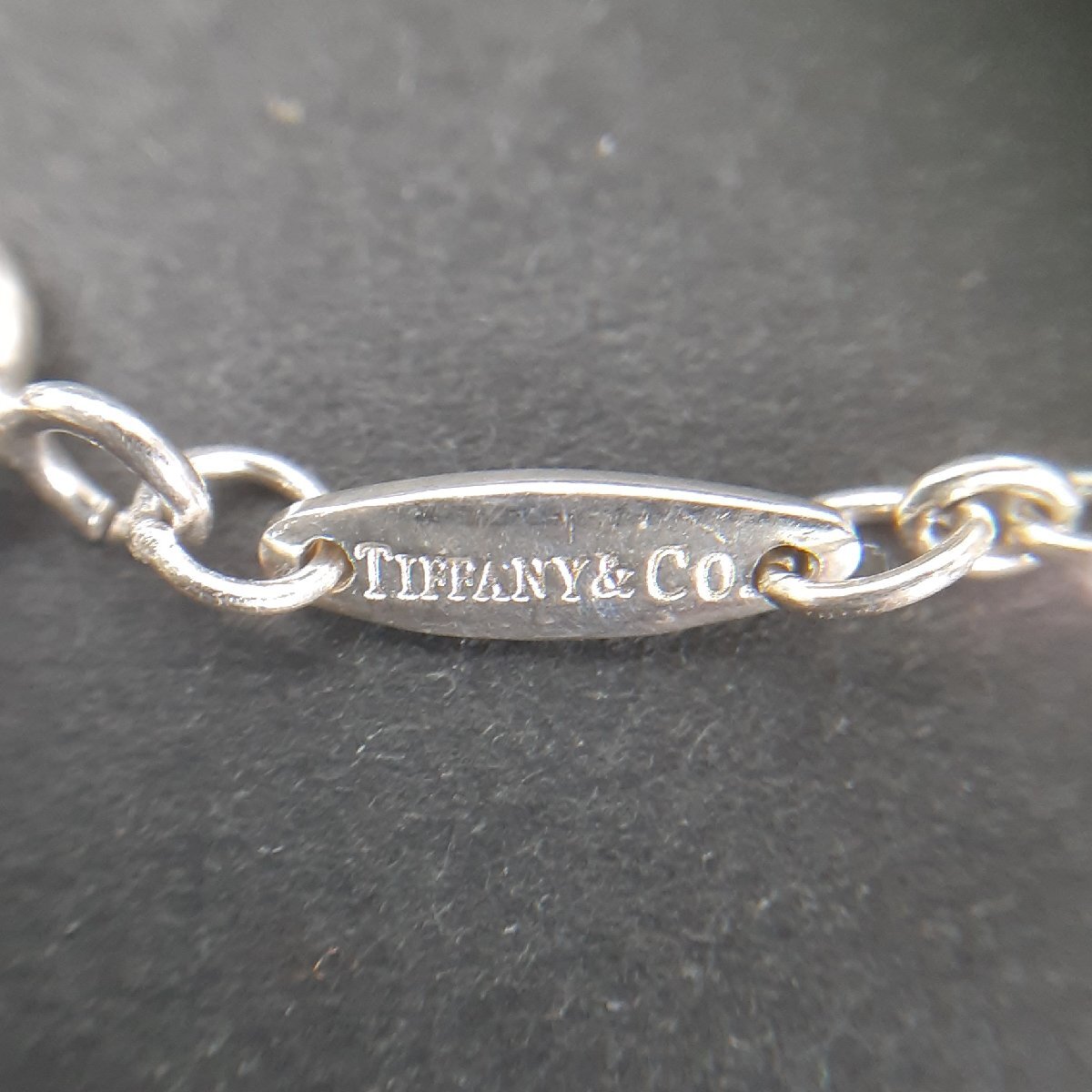 Tiffany&co ティファニー オープンハート ブレスレット sv925 シルバー エルサペレッティ クリー二ング済の画像6