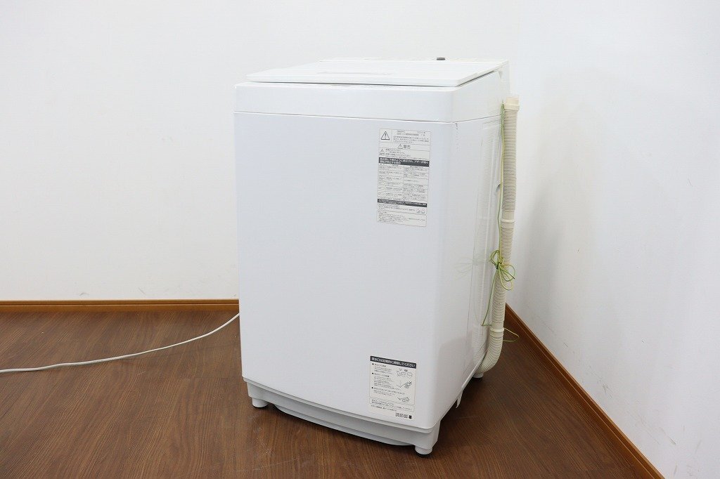 J6146◆TOSHIBA/東芝◆電機洗濯機◆7kg◆動確済◆簡易清掃◆AW-7D8_画像1