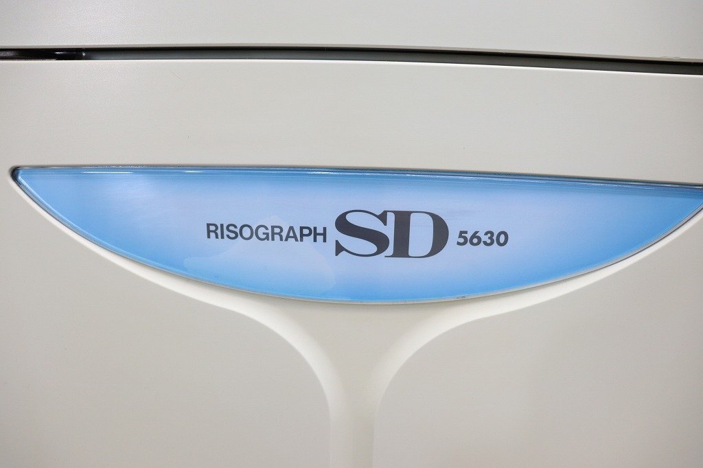 【引取限定】J6233◆RISO◆輪転機◆RISO GRAPH SD5630◆リソグラフ◆デジタル印刷機◆白黒のみ動確済_画像3