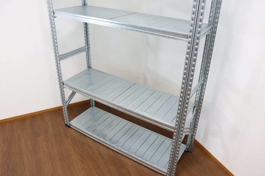 J6216*METAL SISTEM/ metal system * light weight rack *1275×410×1980mm* Italy made * storage * open shelf * caster none * dismantlement settled 