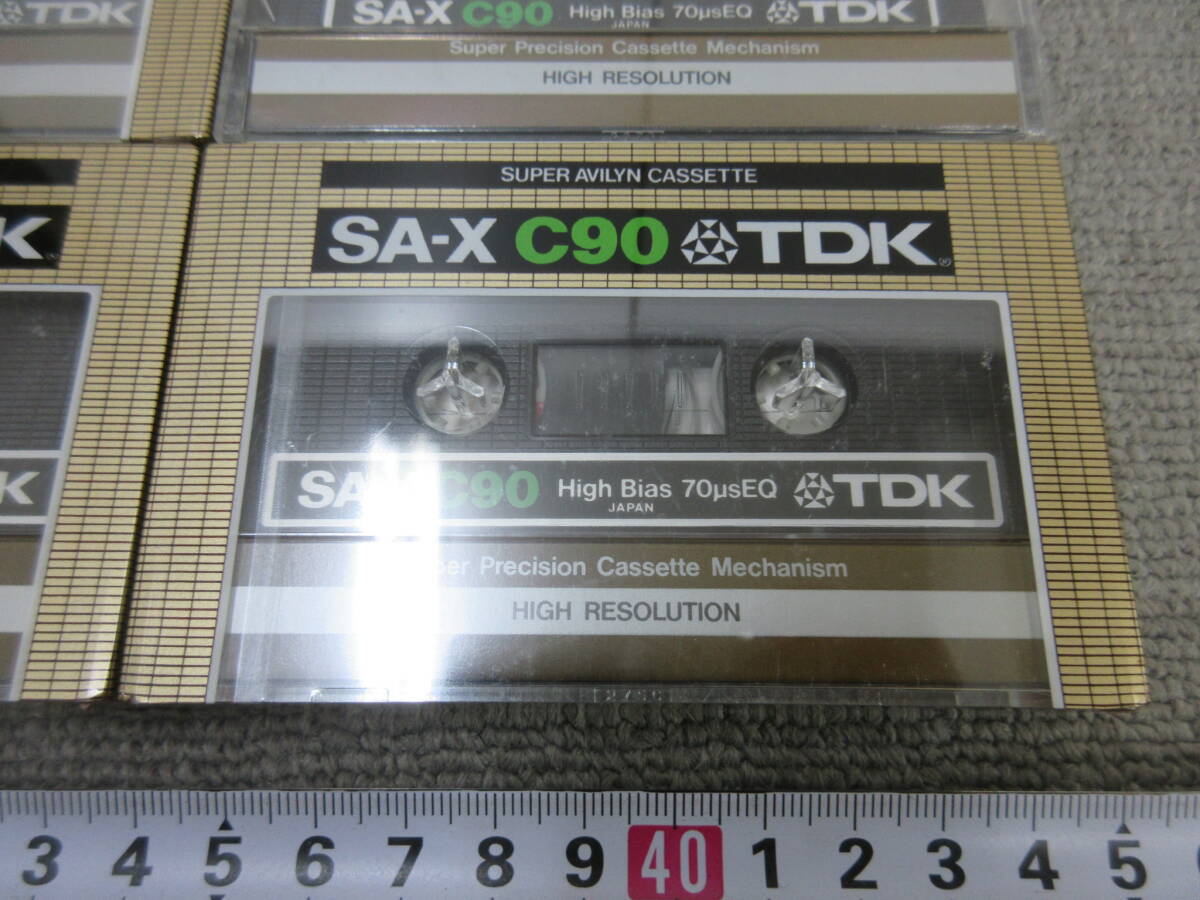 M[5-14]*11 electric shop stock goods TDK cassette tape Hi Posi (CrO2) 6ps.@ together SA-X C90 unused long-term keeping goods 
