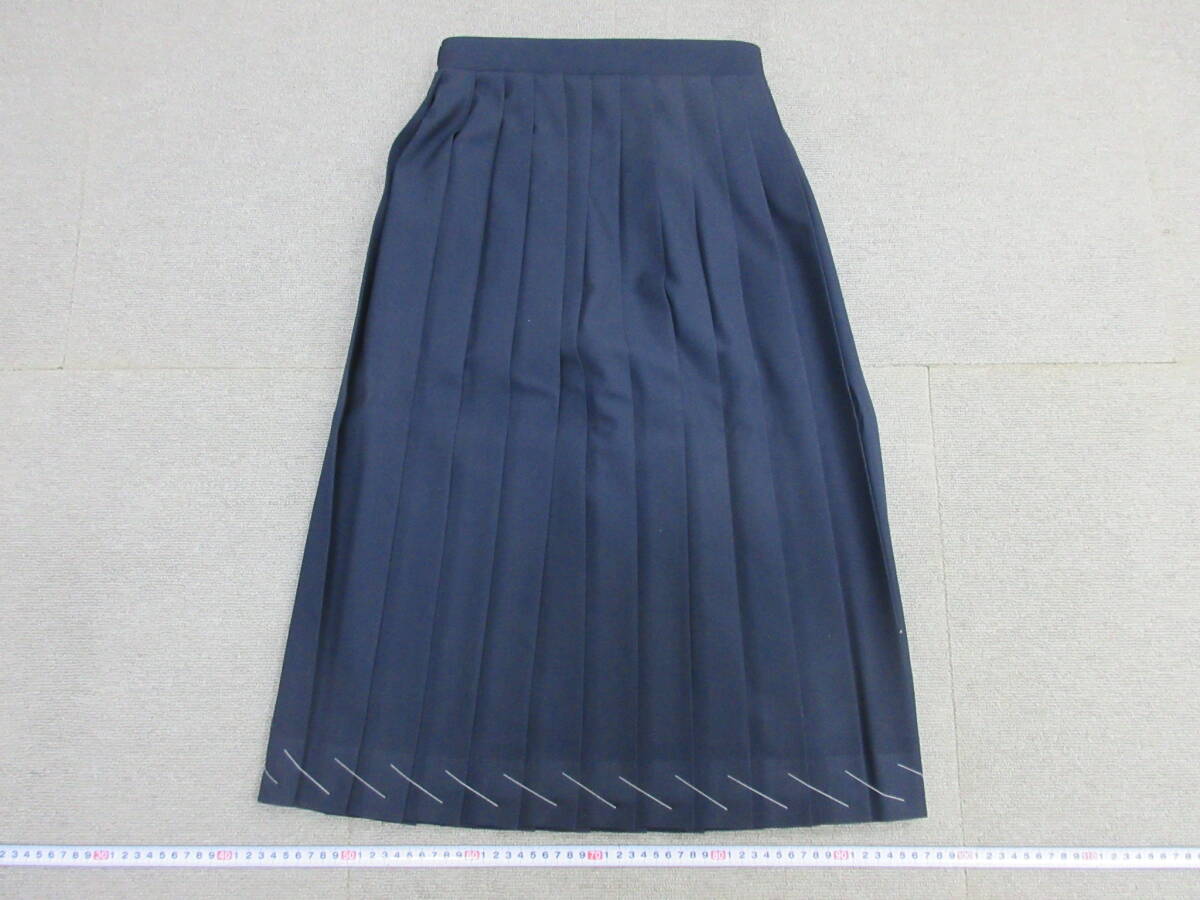 M[5-15]*6 одежда магазин наличие товар школьная юбка W63× длина 69 темно-синий цвет 2 пункт совместно не использовался товары долгосрочного хранения / женщина форма школьная форма матроска 