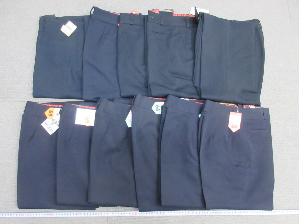 M[5-20]*10 clothing shop stock goods woman student trousers slacks 11 point together W56*60*63*66*69cm Uni chika other / uniform going to school clothes 