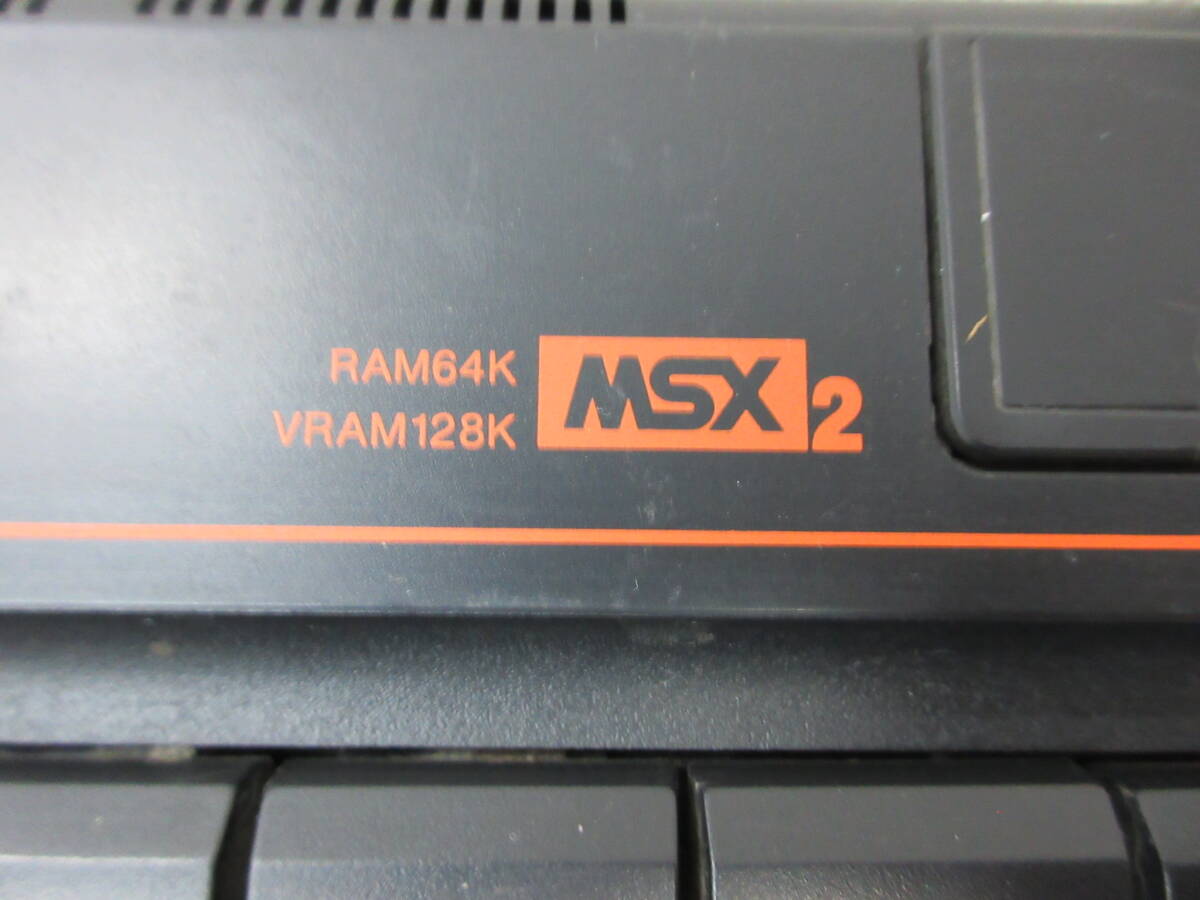 K260【5-22】▼ Panasonic パナソニック MSX2 FS-A1 動作未確認 中古・現状品 / PCゲーム レトロゲーム機_画像6