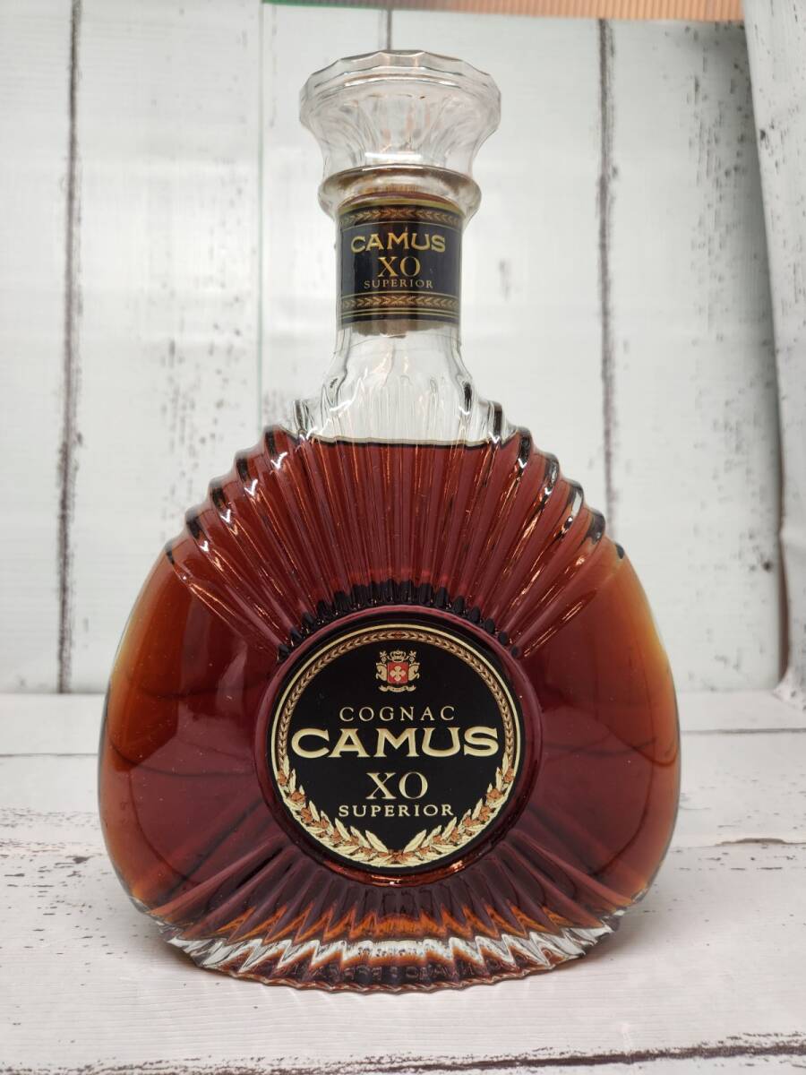 ☆GOL☆【古酒】 未開栓 CAMUS カミュ XO SUPERIOR スペリオール コニャック ブランデー 700ml 40% _画像2