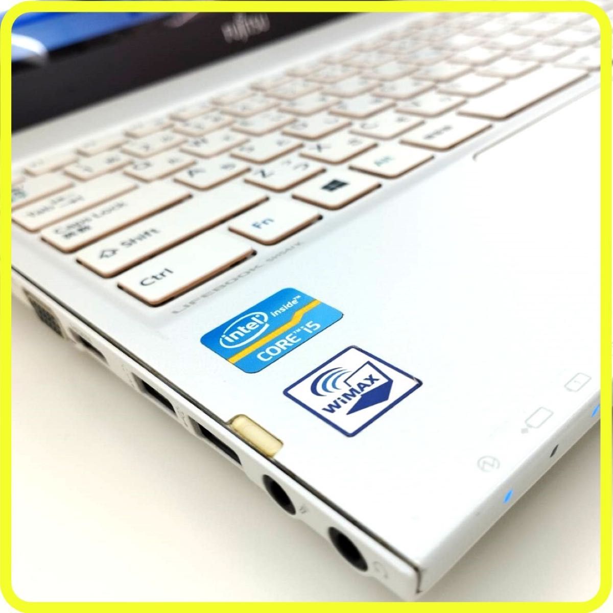 新品SSD 8GB Windows11 爆速ノートパソコン カメラ付き655 Office 富士通 ノートPC カメラ Core