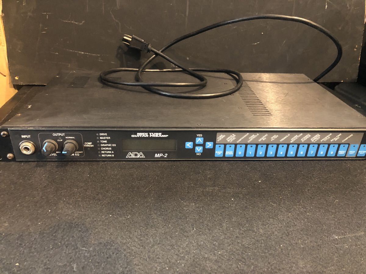 Yahoo!オークション - ADA MP-2 MIDI TUBE GUITAR PREAMP ジャンク品 Yahoo!オークション - ADA MP-2 MIDI TUBE GUITAR PREAMP ジャンク品