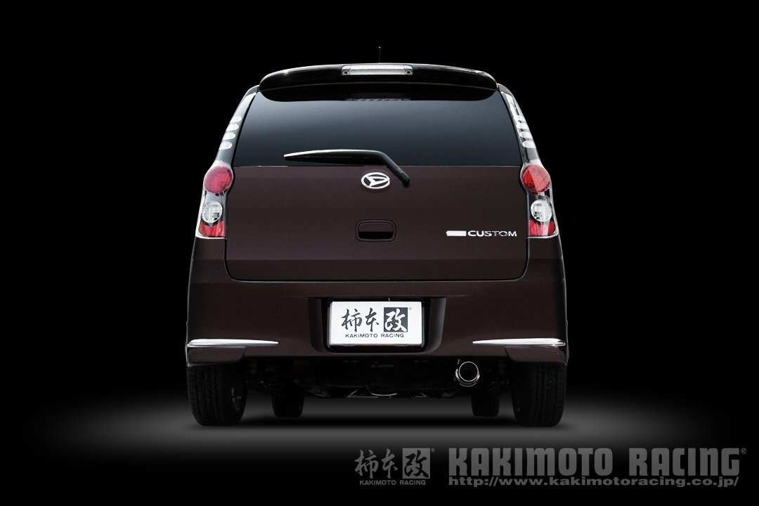 自動車関連業者直送限定 柿本 カキモト hyper GTbox Rev. DAIHATSU ダイハツ ムーヴカスタム DBA-L175S 0.66_NA 2WD FF 4AT/CVT (D41310)_画像1