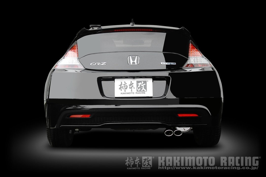 自動車関連業者直送限定 柿本 カキモト マフラー KRnoble Ellisse クリスタル HONDA CR-Z ZF2 1.5_NA_ハイブリッド 2WD(FF) (H52386A)_画像2