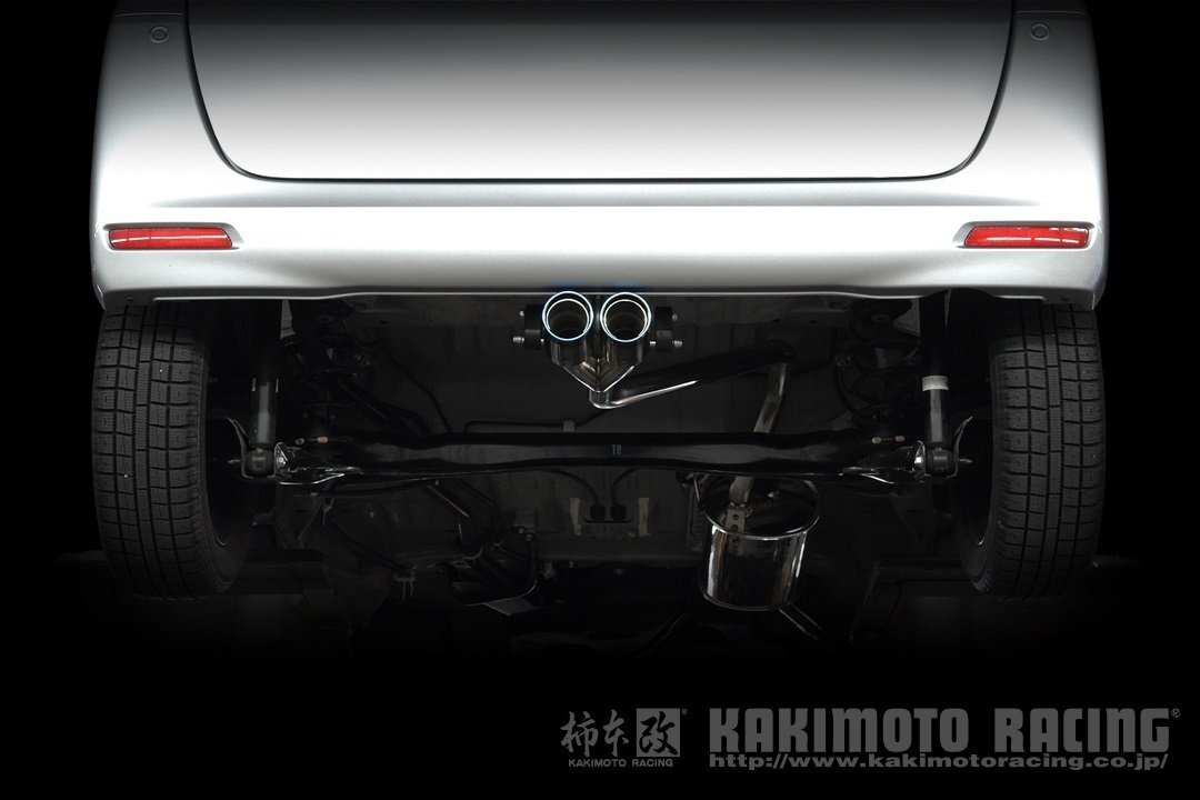 自動車関連業者直送限定 柿本 カキモト マフラー Class KR センター出し HONDA N-BOX JF3 0.66_NA FF (H713114)_画像2