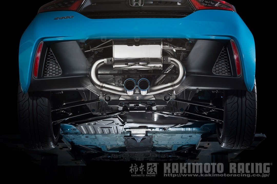 自動車関連業者直送限定 柿本 カキモト マフラー Class KR クラスケーアール HONDA S660 JW5 0.66_ターボ MR (H713103)_画像2