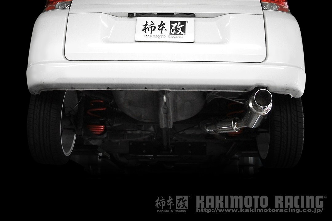 自動車関連業者直送限定 柿本 カキモト マフラー hyper GTbox Rev. HONDA モビリオスパイク GK1 1.5_NA FF CVT (H41357)_画像1