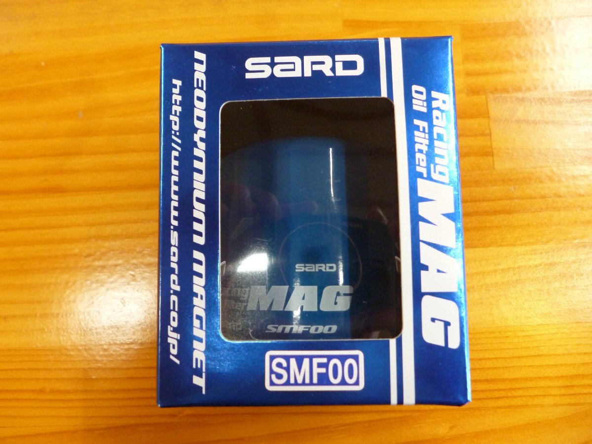 即納 新品 SARD サード OIL FILTER / DREN PLUG MAG+ オイルフィルター SMF00 φ65-72 3/4-16UNF 品番63190 強化リリーフスプリング仕様 _画像1