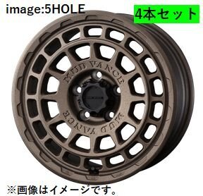 個人宅発送可能 Weds 16X7.0J+35 5穴 PCD114.3 FBRO ホイール 4本セット MUD VANCE X TYPE F マッドヴァンス エックス タイプ エフ (41558)_画像1