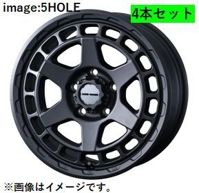 個人宅発送可能 Weds 17X7.0J +38 5穴 PCD114.3 FMBK ホイール 4本セット MUDVANCE X TYPE S マッドヴァンス エックス タイプ エス (41601)_画像1