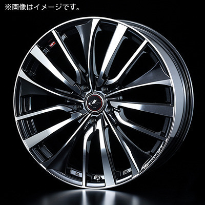 【個人宅発送可能】ウエッズ Weds 15X6.0J +50 5H PCD114.3 PBMC ホイール 1本 LEONIS VT レオニス・ブイティー (36332)_画像1