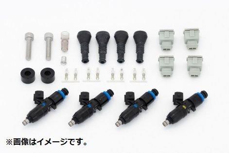 個人宅発送可能 SARD サード 車種別 インジェクター セット 三菱 ランサーエボリューション CT9A Evo.8-9 4G63 700cc (63879)_画像1