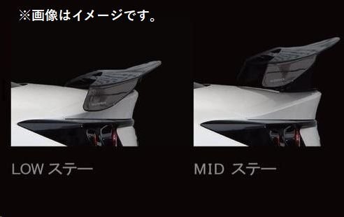 自動車関連業者直送限定 SARD サード LSR WING ウイング 車種専用 カーボン綾織 トヨタ GR86 ZN8 LOWステー ウレタンクリア塗装済 (81093)_画像4