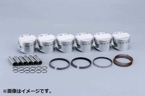 個人宅発送可能 TOMEI 東名パワード 鍛造ピストンキット RB25DET用 日産 スカイライン NEO6 RB28KIT RB25DET φ87.0 (1115870112)_画像1