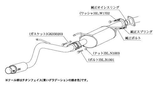 個人宅発送可能 柿本 カキモト マフラー GTbox 06&S MAZDA マツダ スクラムワゴン ABA-DG64W 0.66_ターボ 2WD (FR) 4AT (S44317)_画像2