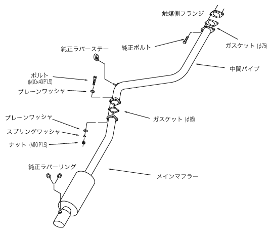 自動車関連業者直送限定 HKS Silent Hi-Power サイレントハイパワー マフラー トヨタ スープラ JZA80 2JZ-GTE 93/06-97/07 (31019-AT005)_画像3