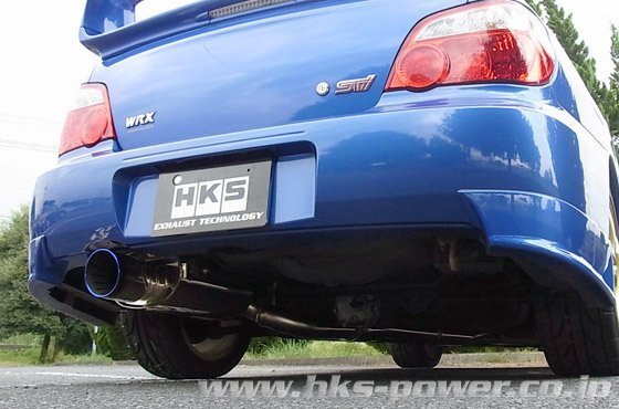 自動車関連業者直送限定 HKS Super Turbo Muffler スーパーターボマフラー スバル インプレッサ GDB EJ20[ターボ] 00/10- (31029-AF002)_※画像はイメージです。