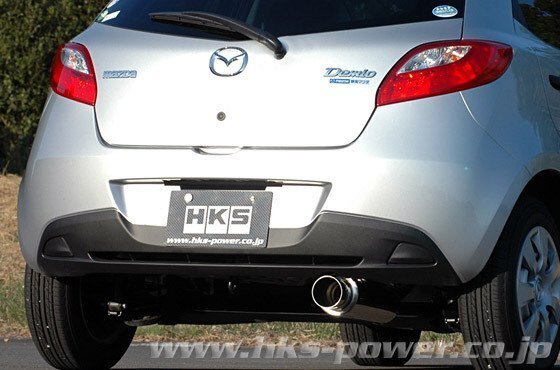 自動車関連業者直送限定 HKS Silent Hi-Power サイレントハイパワー マフラー MAZDA デミオ DE5FS ZY-VE 07/07-14/08 (32016-AZ006)_※画像はイメージです。