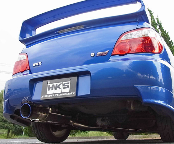 個人宅発送可能 HKS Super Turbo Muffler スーパーターボマフラー スバル インプレッサ GDB EJ20[ターボ] 00/10-04/05 (31029-AF002)_※画像はイメージです。