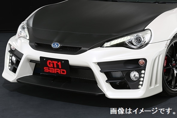 自動車関連業者直送限定 サード SARD GT1 パフォーマンス エアロ フロントバンパー ダクト穴開けあり TOYOTA トヨタ 86 ZN6 (81026)_画像はイメージです。