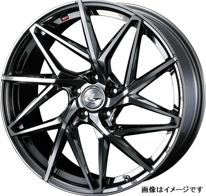 【個人宅発送可能】Weds ウェッズ 20×8.5J +35 5穴 PCD114.3 BMCMC ホイール 1本 LEONIS IT レオニス レオニス・アイティー (40633)_画像はイメージです。